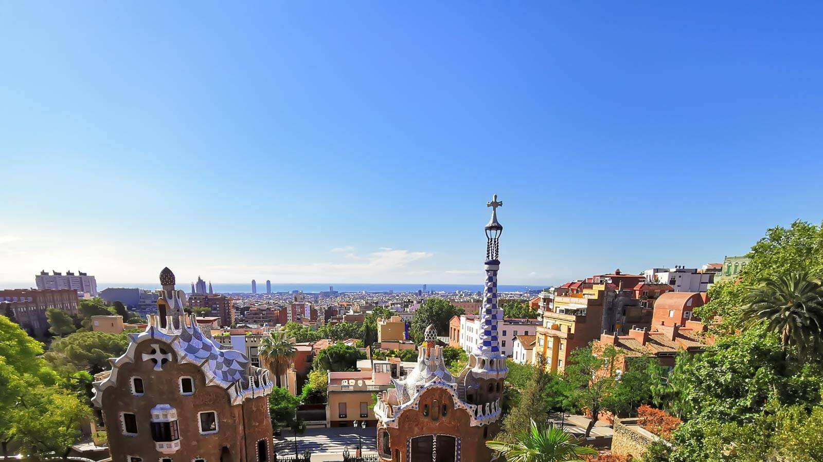 Vue sur Barcelone